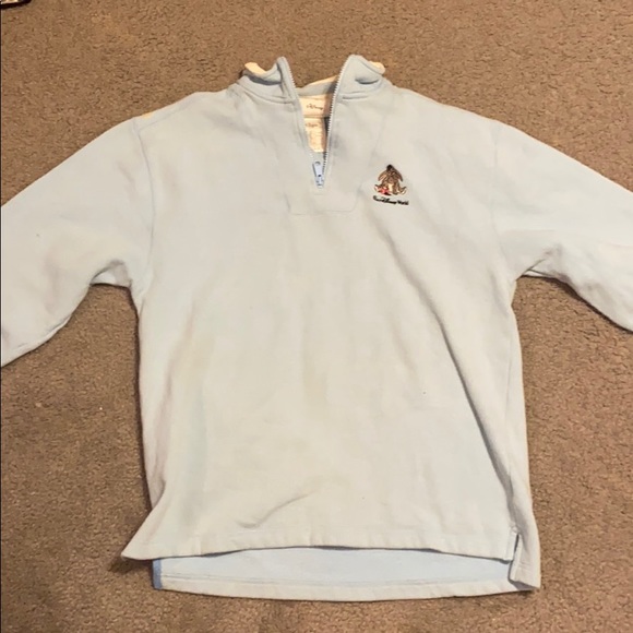 Light blue Disney quarter zip - Picture 1 of 3